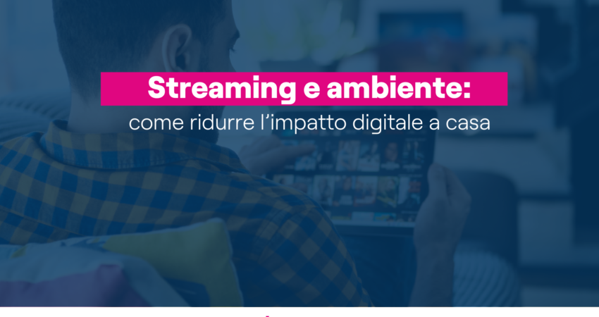 come ridurre l’impatto digitale a casa